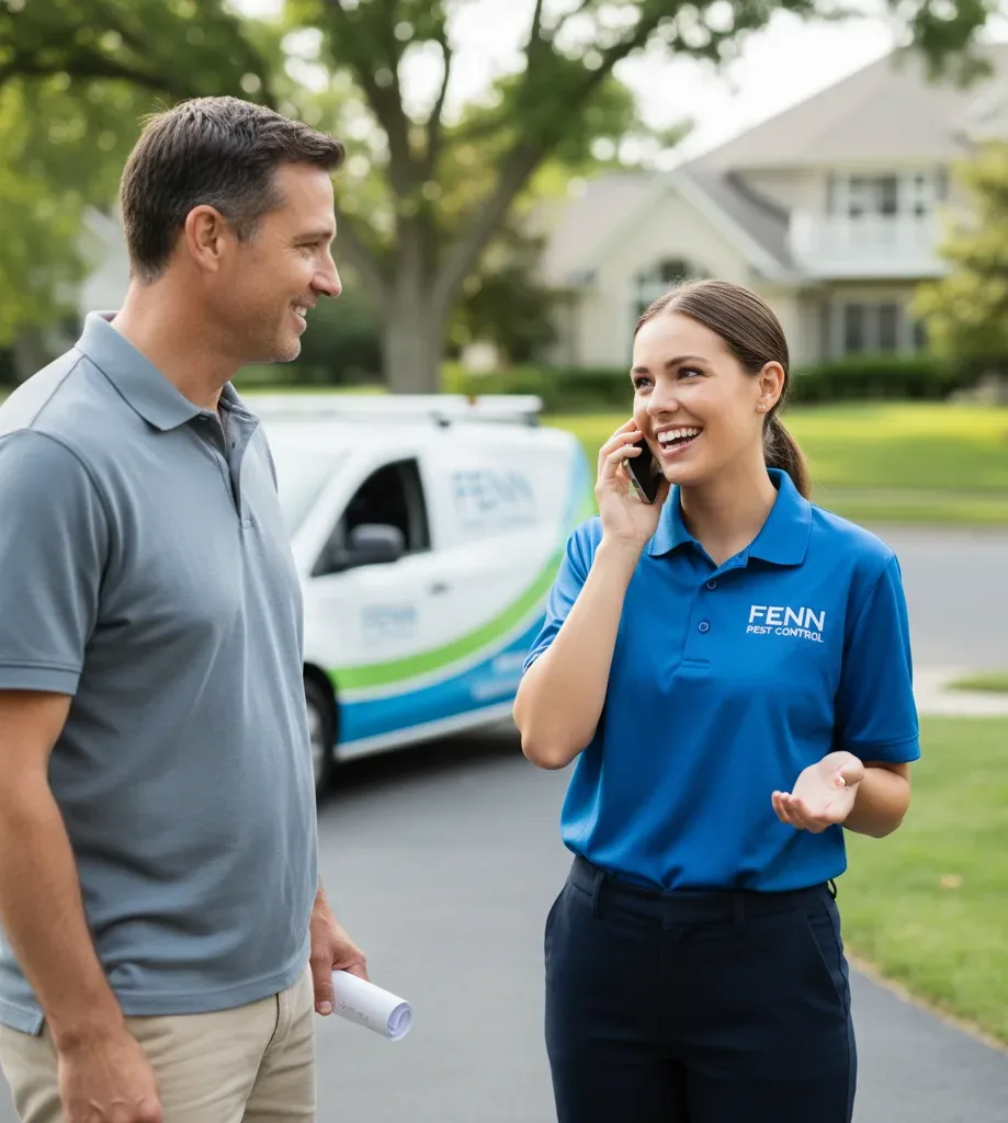 Fenn Pest Control customer support in Richlandtown